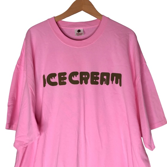 Icecream Graphic Tee Pink Billionaire Boys Club Short Sleeve T-Shirt Men’s XXL - Picture 4 of 12